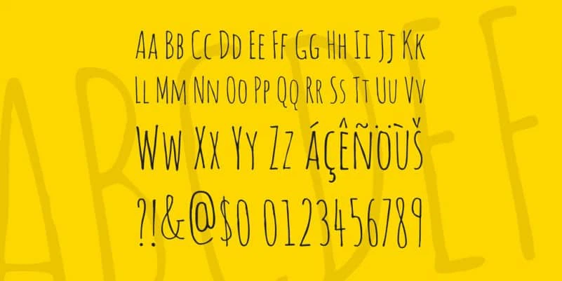 Amatic SC Font