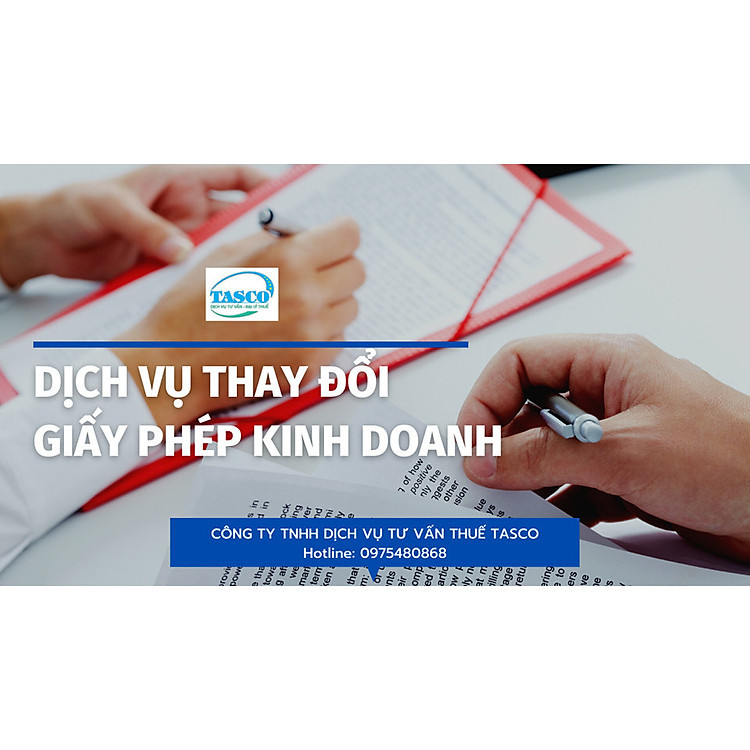 Dịch vụ thay đổi giấy phép kinh doanh