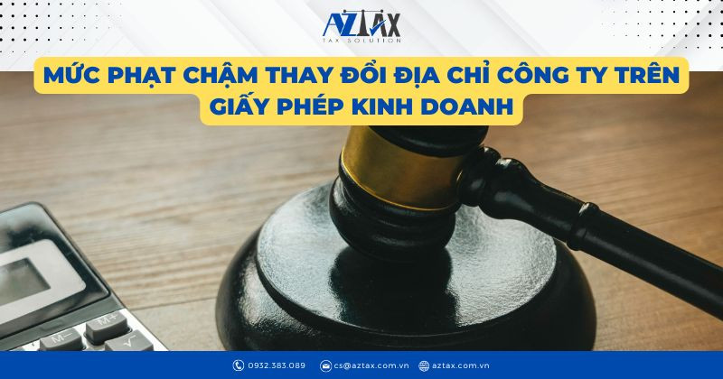 Mức phạt chậm thay đổi địa chỉ