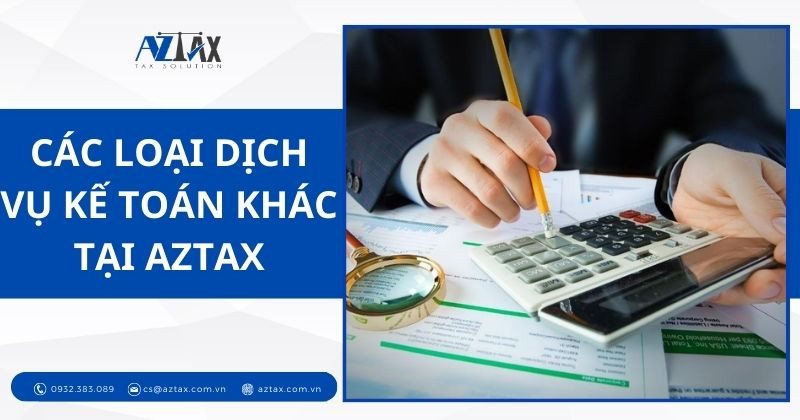 Các dịch vụ kế toán khác